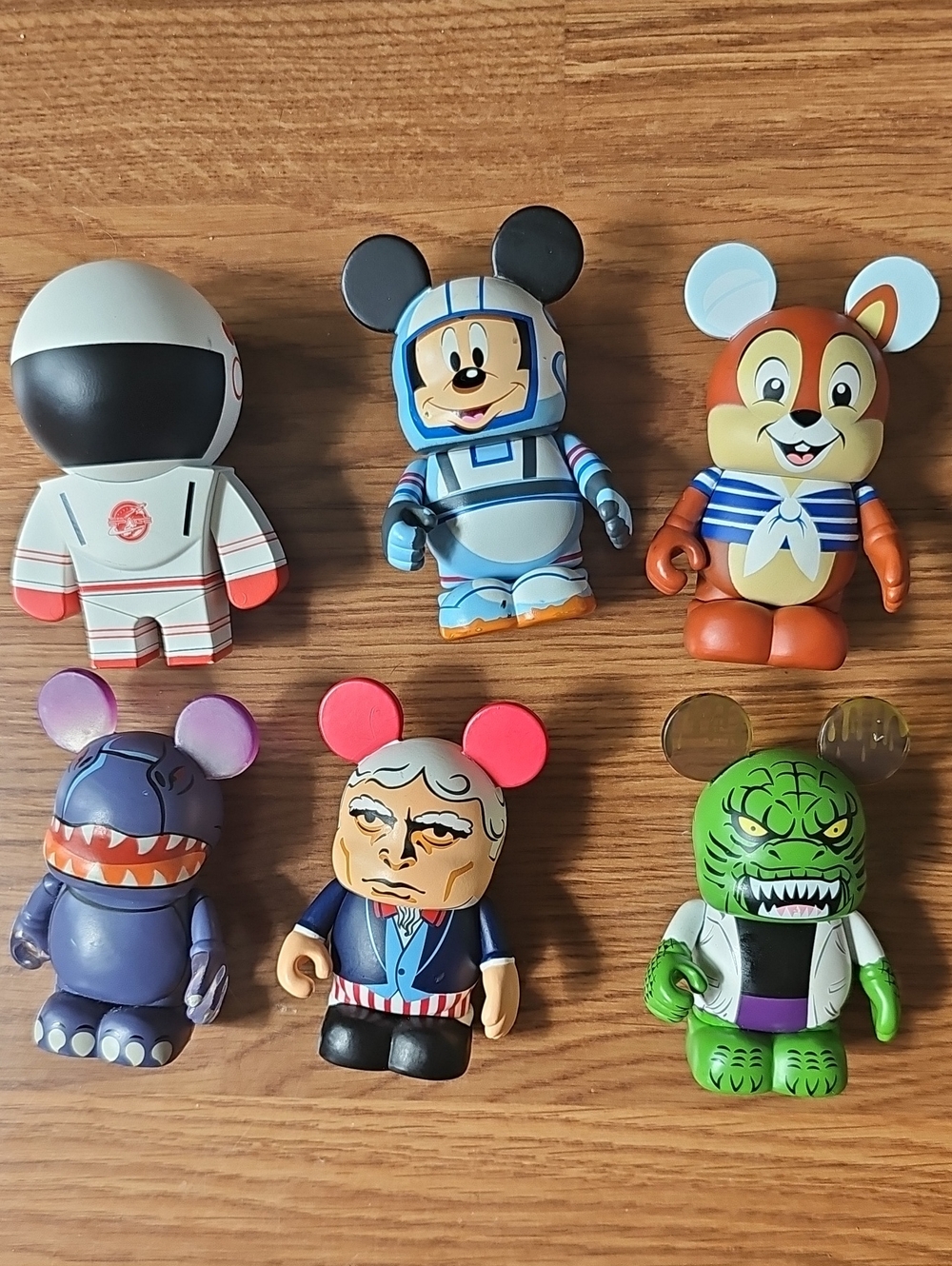 Disney Vinylmation 3" Figures Bundle Lot of Qty 6